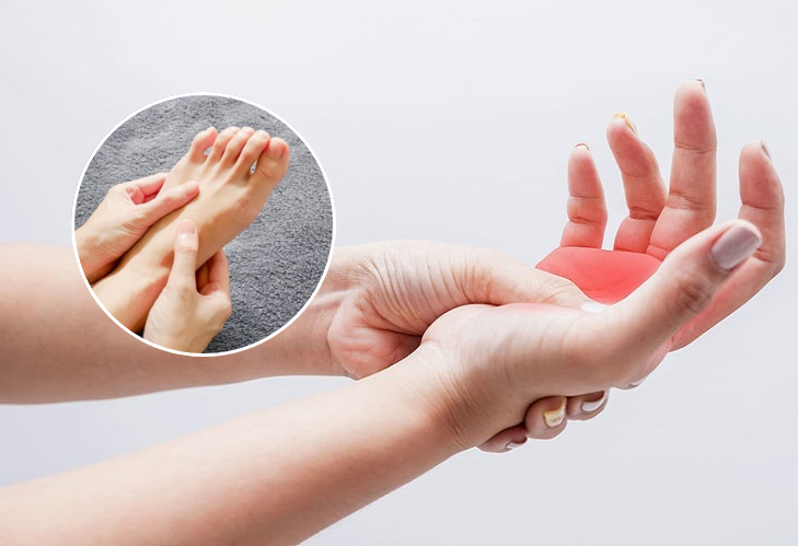 Sau sinh bị tê bì chân tay có sao không?