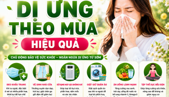 DỊ ỨNG THEO MÙA CÓ THỂ PHÒNG NGỪA KHÔNG?