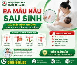 sau-sinh-ra-mau-nau-co-sao-khong