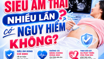 SIÊU ÂM THAI NHIỀU CÓ NGUY HIỂM KHÔNG?