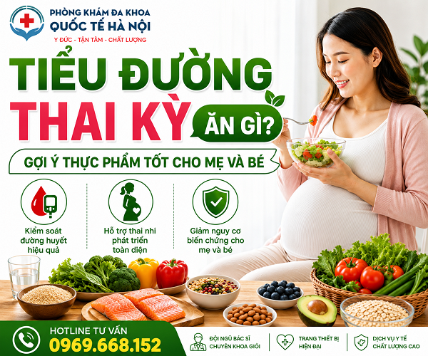Tiểu đường thai kỳ ăn gì?