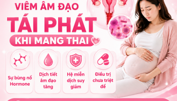 VIÊM ÂM ĐẠO TÁI PHÁT KHI MANG THAI: GIẢI ĐÁP TỪ BÁC SĨ