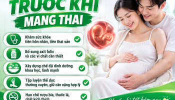 Nên làm gì trước khi mang thai? 5 việc cặp đôi nào cũng cần chuẩn bị